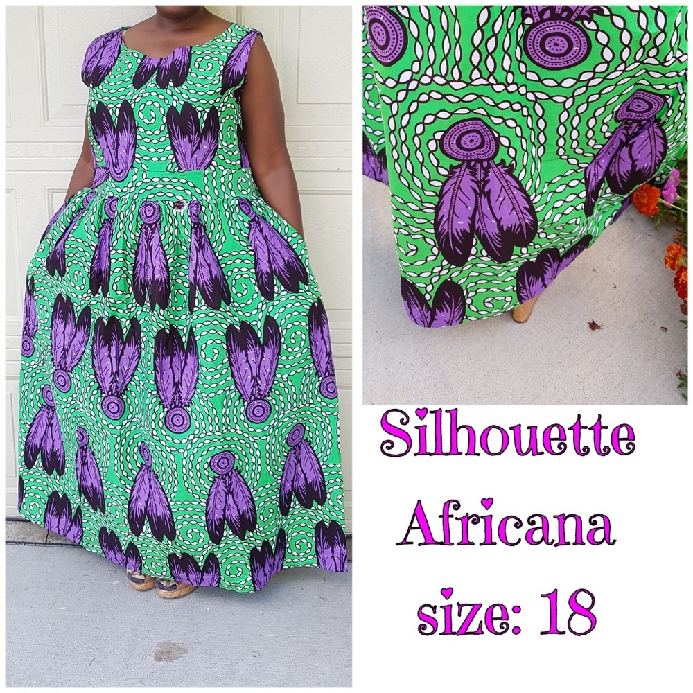 Tribal Sensation Purple and Green